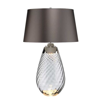 Elstead - LED stalinis šviestuvas LENA 1xE27/40W/230V + 1xGU10/7W 74 cm pilka