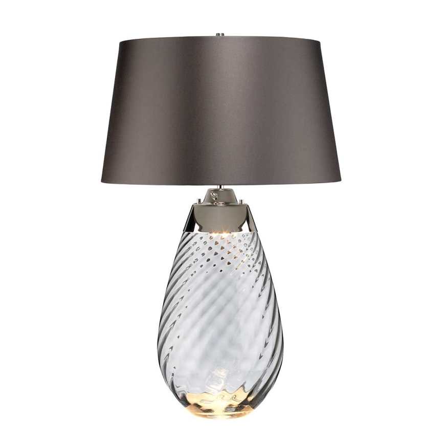 Elstead - LED stalinis šviestuvas LENA 1xE27/40W/230V + 1xGU10/7W 74 cm pilka