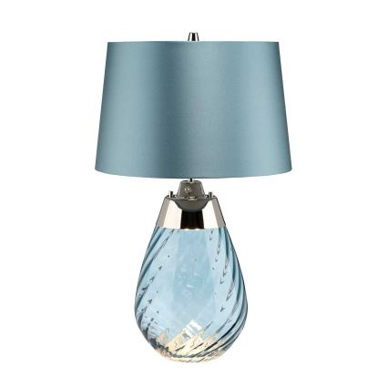 Elstead - LED stalinis šviestuvas LENA 1xE27/60W/230V + 1xGU10/7W 60,5 cm mėlyna