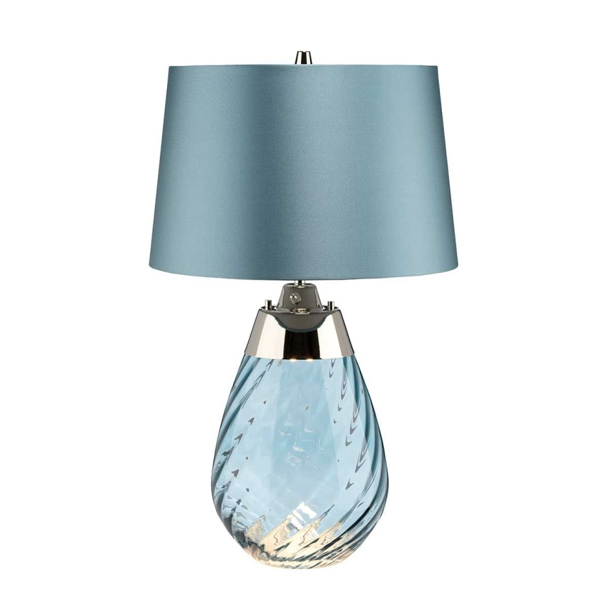 Elstead - LED stalinis šviestuvas LENA 1xE27/60W/230V + 1xGU10/7W 60,5 cm mėlyna