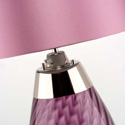 Elstead - LED stalinis šviestuvas LENA 1xE27/60W/230V + 1xGU10/7W 60,5 cm rausva