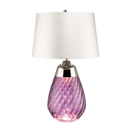 Elstead - LED stalinė lempa LENA 1xE27/40W/230V + 1xGU10/7W 74 cm rožinė