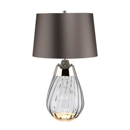 Elstead - LED stalinis šviestuvas LENA 1xE27/60W/230V + 1xGU10/7W 60,5 cm pilka