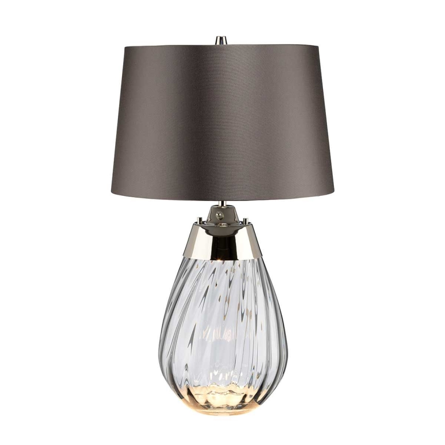 Elstead - LED stalinis šviestuvas LENA 1xE27/60W/230V + 1xGU10/7W 60,5 cm pilka