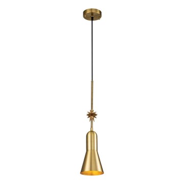 Elstead - Pakabinamas sietynas ETOILE 1xE27/60W/230V diametras 13,3 cm auksas