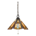 Elstead - Pakabinamas sietynas Tiffany INGLENOOK 3xE27/60W/230V