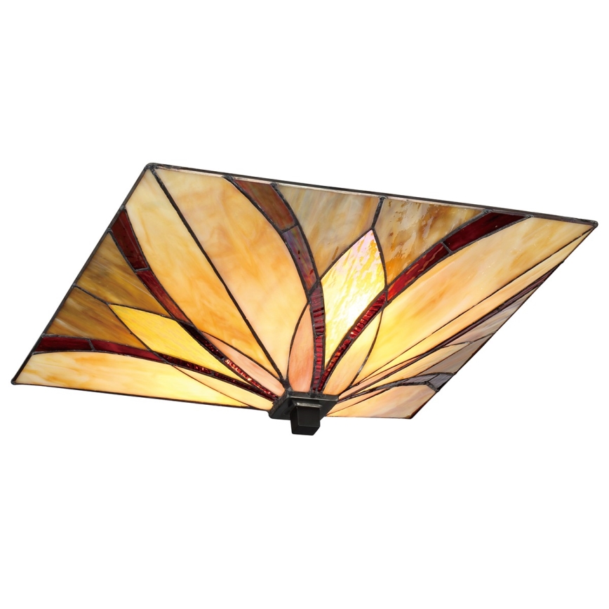 Elstead - Lubinis šviestuvas Tiffany ASHEVILLE 2xE27/60W/230V