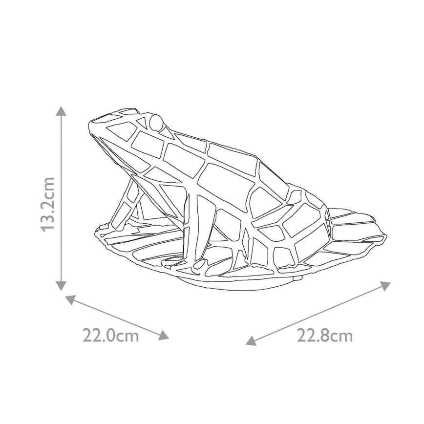 Elstead QZ-FROG-TL - LED Dekoratyvinis šviestuvas TIFFANY 1xG9/3W/12/230V varlė
