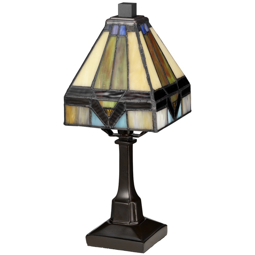 Elstead - stalinis Tiffany stiliaus šviestuvas HOLMES 1xE14/25W/230V