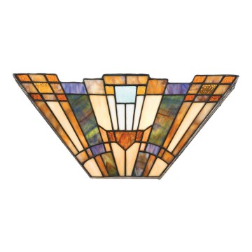 Elstead - Sieninis šviestuvas Tiffany INGLENOOK 2xE14/60W/230V