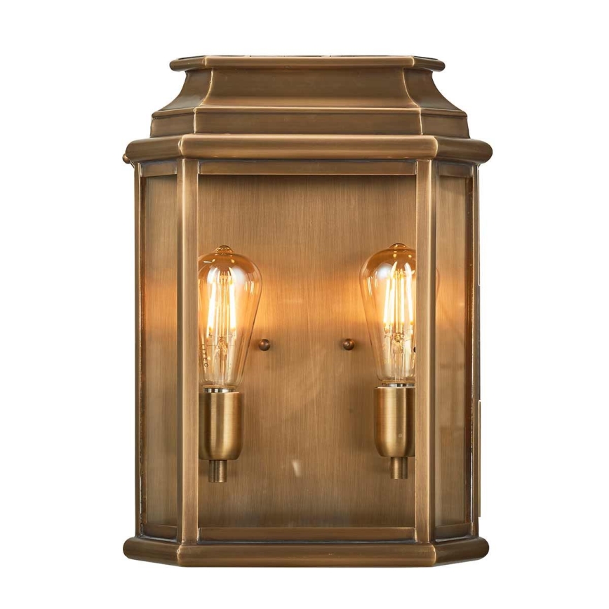 Elstead - Lauko sieninis šviestuvas ST MARTINS 2xE27/60W/230V IP44 varis