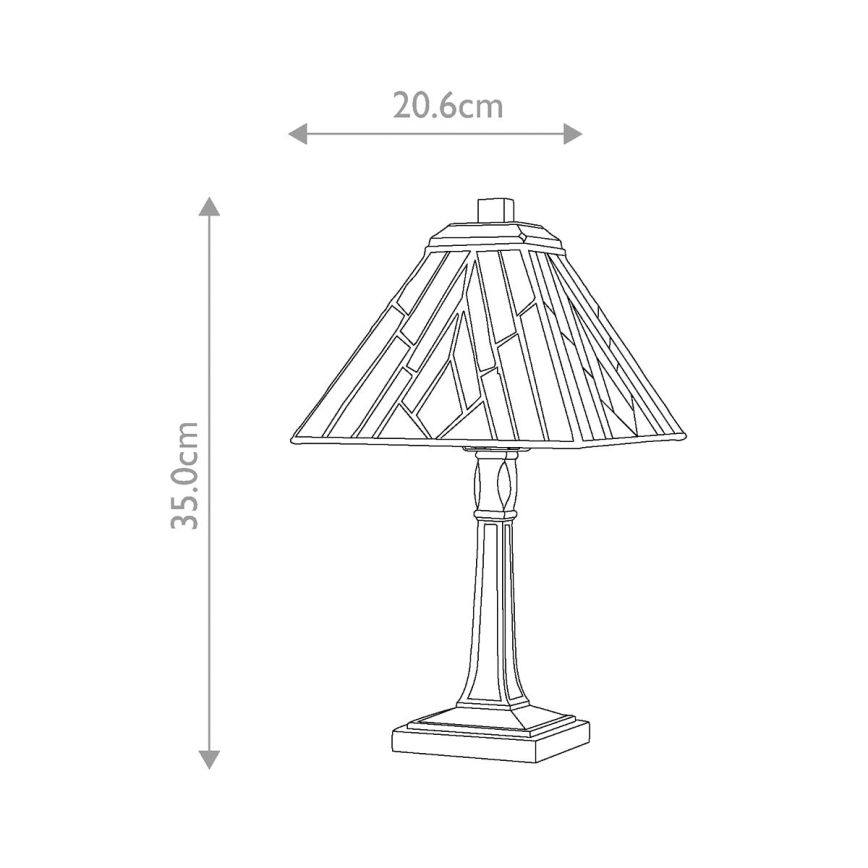 Elstead - Stalinis šviestuvas ALDERLEY 1xE14/40W/230V 35 cm