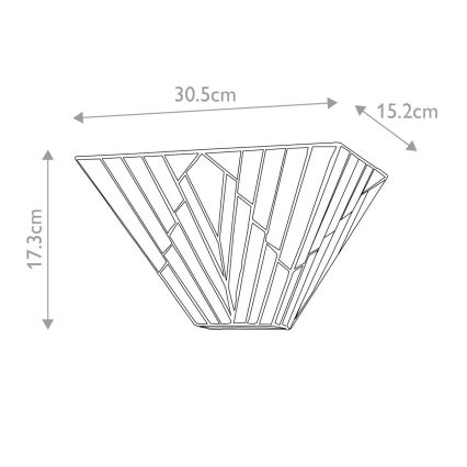 Elstead - Tiffany stiliaus sieninis šviestuvas ALDERLEY 2xE14/40W/230V