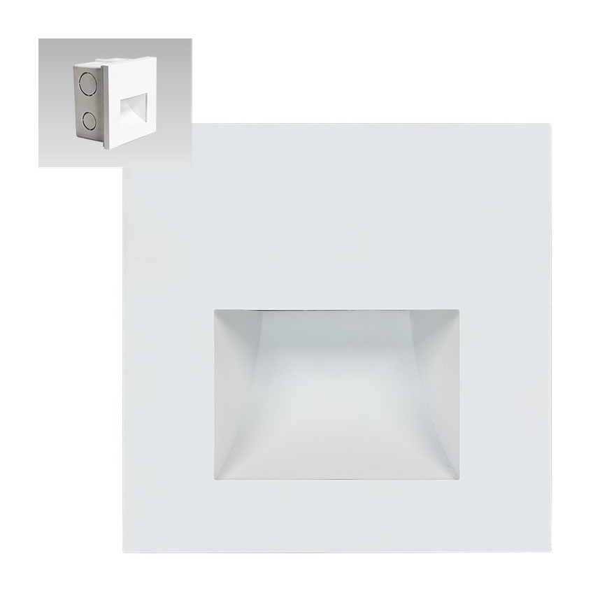Emithor 70415 - LED Laiptinės šviestuvas SUNNY LED/1W/230V 4000K baltas