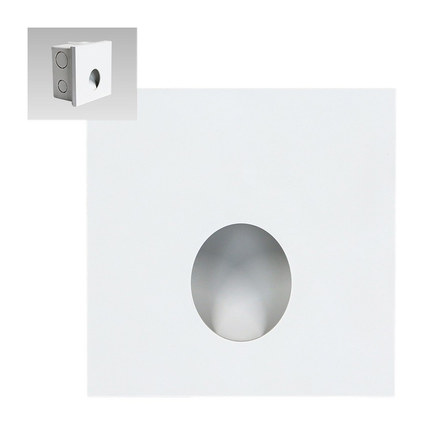 Emithor 70433 - LED Laiptinės šviestuvas OLIVE LED/1W/230V 4000K baltas