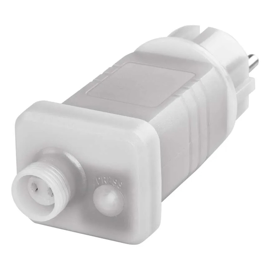 Power supply - Maitinimas kalėdinių lempučių prijungimui 230V IP44 + nuotolinio valdymo pultas