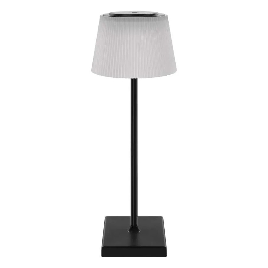 LED Pritemdoma įkraunama lempa KATIE LED/4W/10V 1800mAh IP44 CRI 90 juoda
