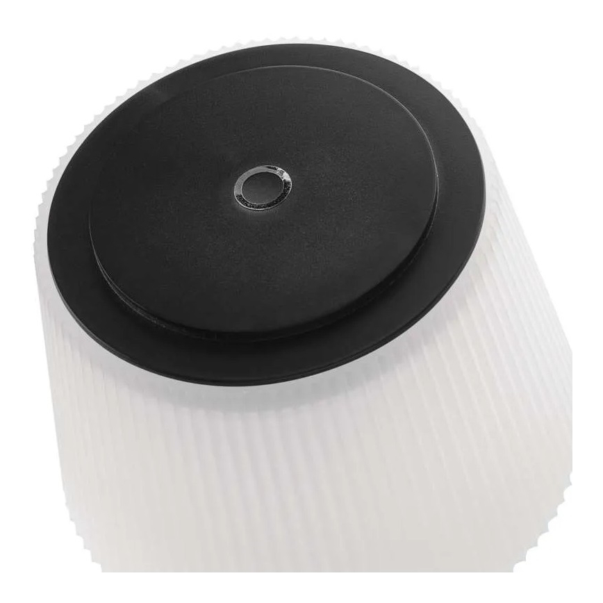 LED Pritemdoma įkraunama lempa KATIE LED/4W/10V 1800mAh IP44 CRI 90 juoda