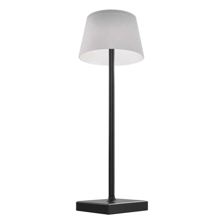 LED Pritemdoma įkraunama lempa KATIE LED/4W/10V 1800mAh IP44 CRI 90 juoda
