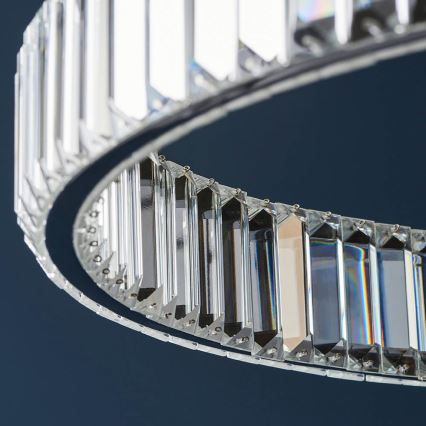 Endon 102255 - dimeriuojamas LED pakabinamas šviestuvas ant laido LAGUNA LED/36W/230V blizgus chromas