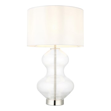 Endon 102676 - Reguliuojama stalinė lempa KELDA 1xE27/10W/230V balta/matinis chromas