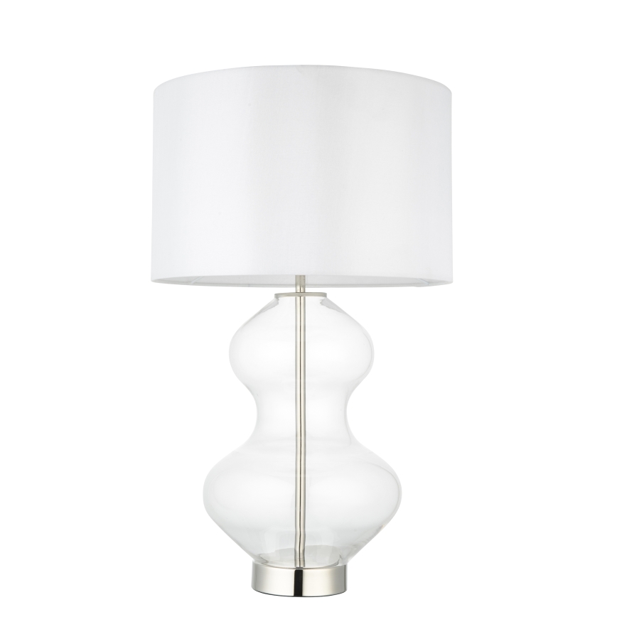 Endon 102676 - Reguliuojama stalinė lempa KELDA 1xE27/10W/230V balta/matinis chromas