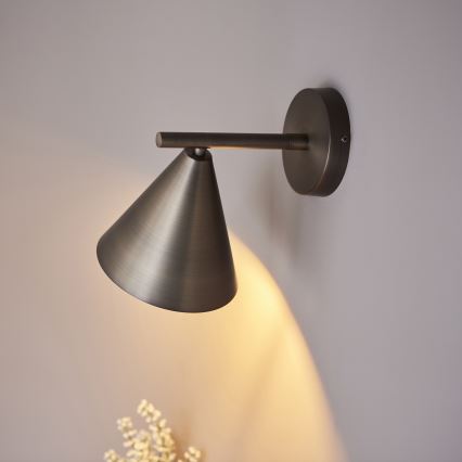 Endon 102894 - Sieninis akcentinis šviestuvas CAPE 1xE14/7W/230V bronza
