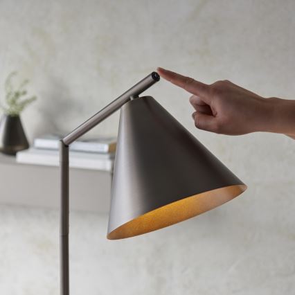 Endon 102895 - Toršeras CAPE 1xE27/10W/230V bronza