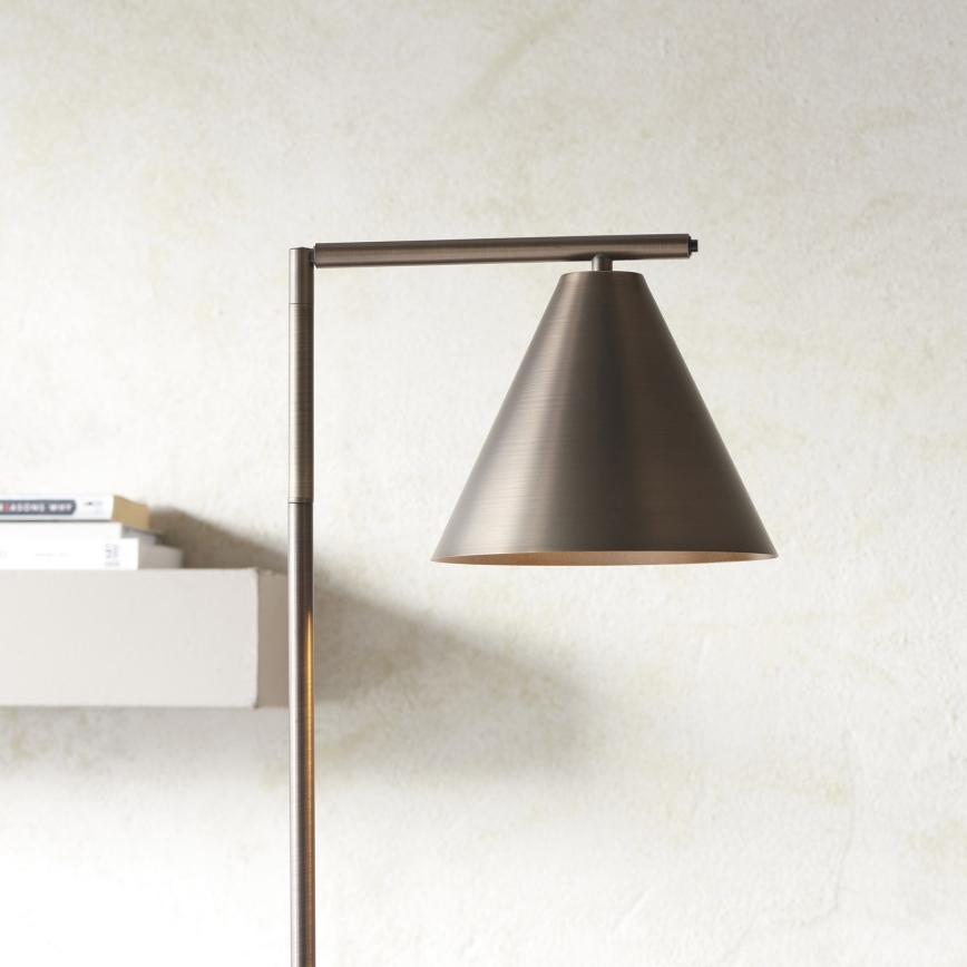 Endon 102895 - Toršeras CAPE 1xE27/10W/230V bronza