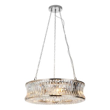 Endon 104528 - Liustra ant grandinės 6xE14/6W/230V blizgus chromas