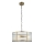 Endon 106282 - Pakabinamas liustras ant grandinės RIDGETON 3xE14/6W/230V žalvaris