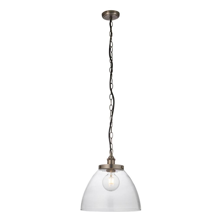 Endon 106896 - Liustra ant grandinės HANSEN 1xE27/10W/230V matinis chromas