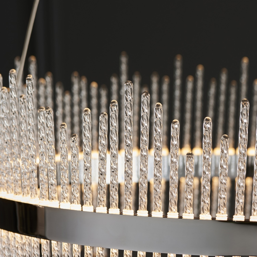 Endon 107108 - LED pakabinama liustra ant lyno LED/56W/230V 3000K, blizgus chromas