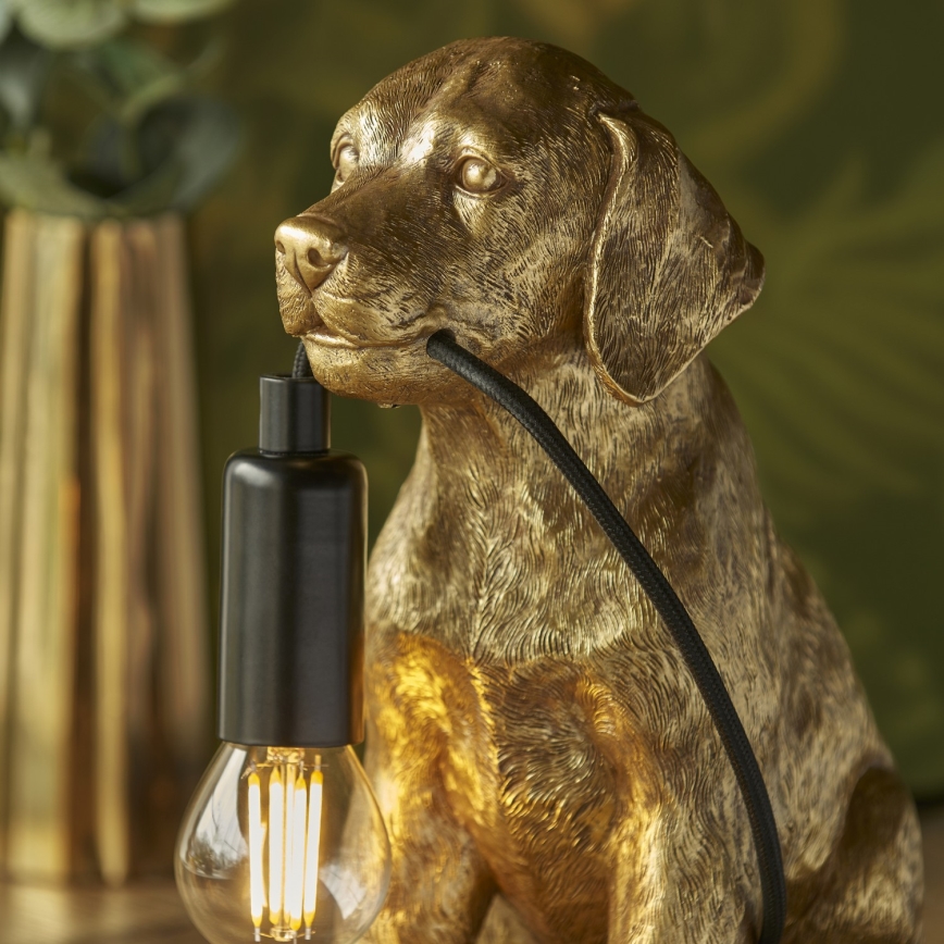 Endon 107364 - Stalinis šviestuvas PUPPY 1xE14/7W/230V auksas