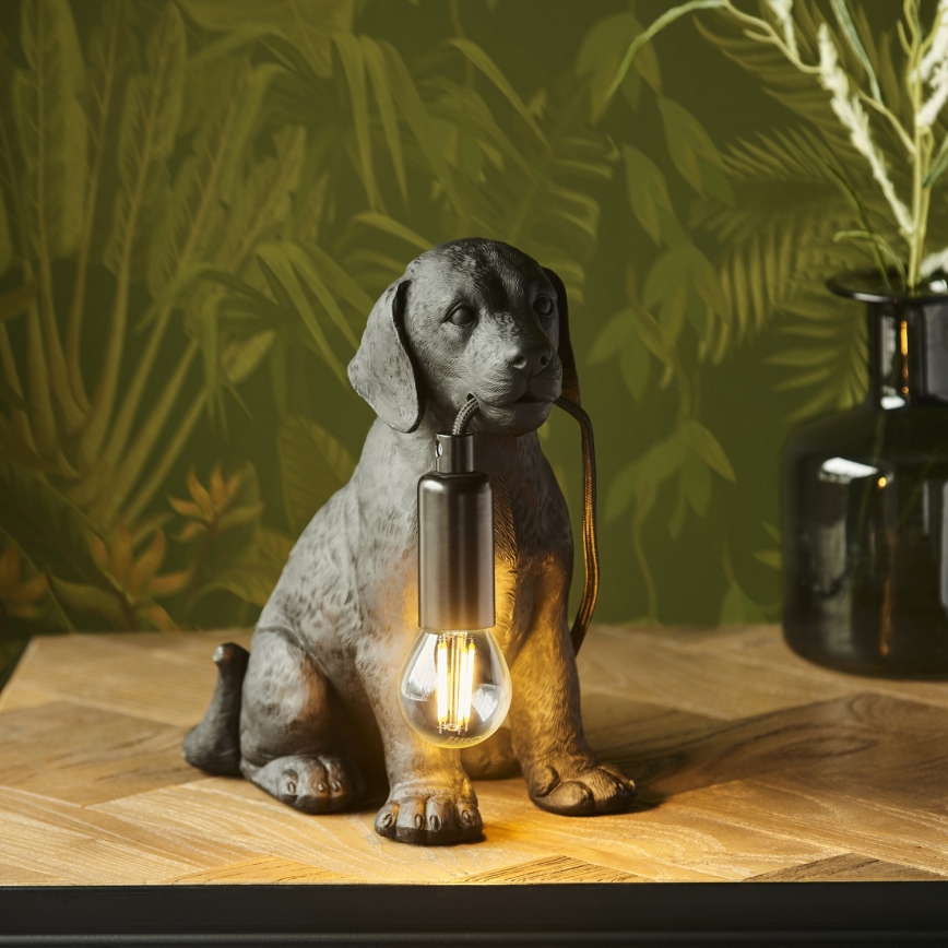 Endon 107365 - Stalinis šviestuvas PUPPY 1xE14/7W/230V juoda
