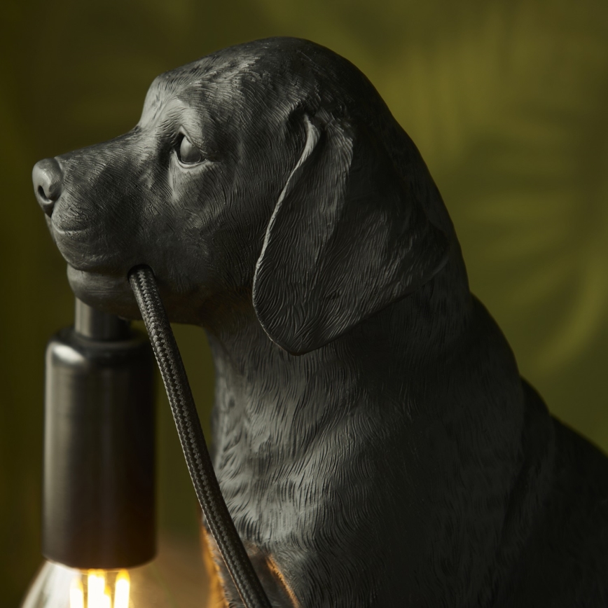 Endon 107365 - Stalinis šviestuvas PUPPY 1xE14/7W/230V juoda