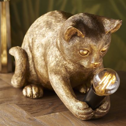 Endon 107389 - Stalinis šviestuvas KITTEN 1xE14/7W/230V auksas