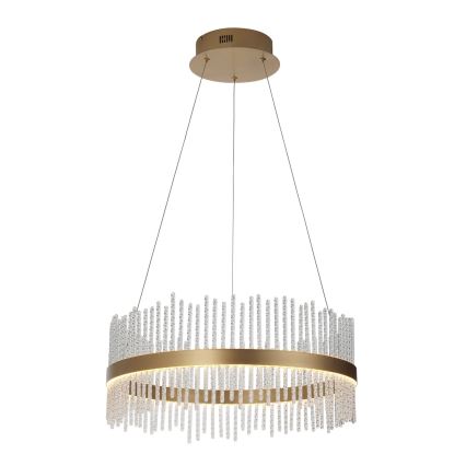Endon 107671 - LED Reguliuojamas pakabinamas sietynas ADRIEL LED/41W/230V 3000K diametras 51 cm auksas/permatoma