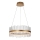 Endon 107671 - LED Reguliuojamas pakabinamas sietynas ADRIEL LED/41W/230V 3000K diametras 51 cm auksas/permatoma
