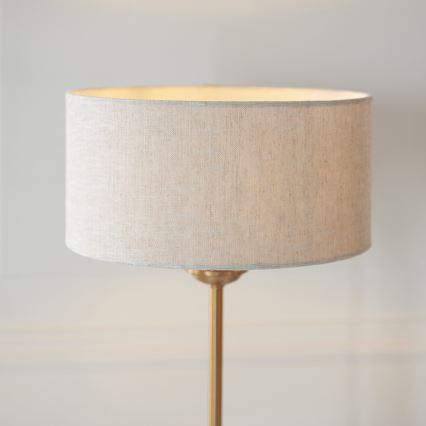 Endon 110728 - Stalinis šviestuvas HIGHCLERE 1xE14/7W/230V smėlio spalvos/žalvario, skersmuo 25 cm