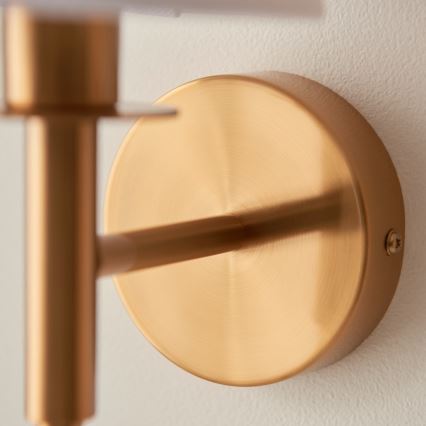 Endon 110738 - Sieninė lempa 1xE14/6W/230V balta/auksinė