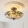 Endon 111892 - Prie lubų tvirtinama Tiffany liustra ASHTON 3xE27/10W/230V, skersmuo 45 cm