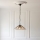 Endon 111922 - pakabinama Tiffany ASTORIA liustra ant grandinės, 3xE27/10W/230V, skersmuo 48 cm