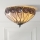 Endon 112188 - Lubinis šviestuvas Tiffany HUTCHINSON 2xE27/60W/230V Ø 40 cm