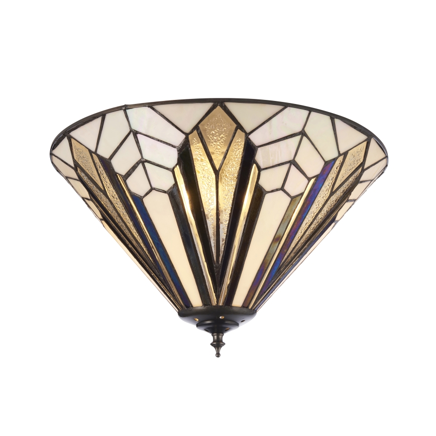 Endon 112191 - Lubinis šviestuvas Tiffany ASTORIA 2xE27/60W/230V, skersmuo 40 cm