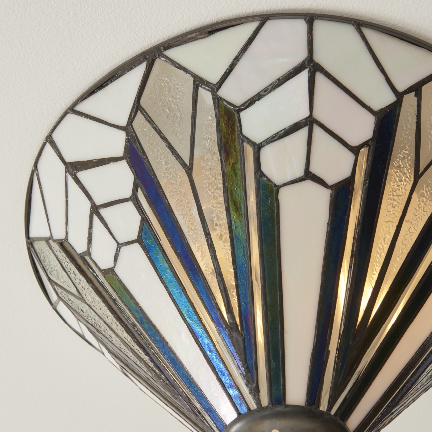 Endon 112191 - Lubinis šviestuvas Tiffany ASTORIA 2xE27/60W/230V, skersmuo 40 cm
