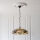 Endon 112193 - Liustra ant grandinės Tiffany SULLIVAN 3xE27/60W/230V Ø 57 cm
