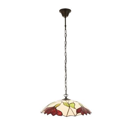Endon 112246 - Pakabinamas šviestuvas ant grandinės Tiffany BOTANICA 1xE27/60W/230V Ø 45 cm