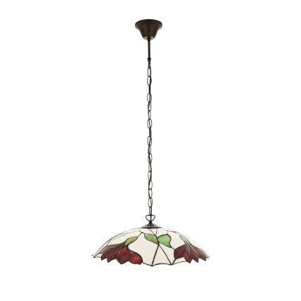 Endon 112246 - Pakabinamas šviestuvas ant grandinės Tiffany BOTANICA 1xE27/60W/230V Ø 45 cm