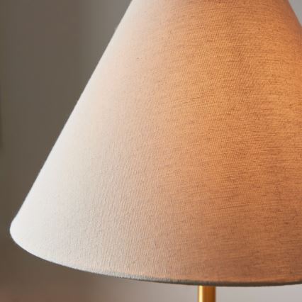 Endon 114209 - Grindinė lempa 1xE27/10W/230V smėlinė/auksinė